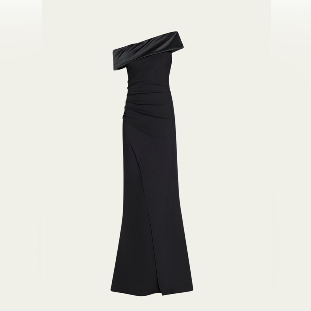 Chiara Boni La Petite Robe Koppany Black Gown 42=6 US